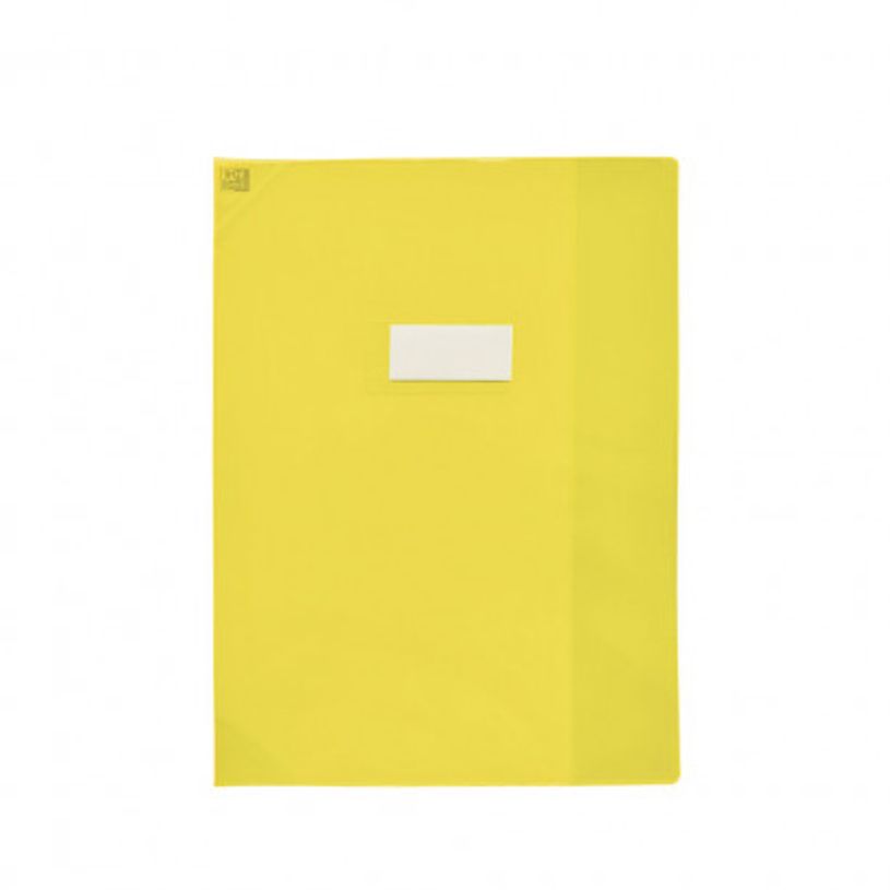 3045050057854-Oxford School Life - Protège cahier - A4 (21x29,7 cm) - jaune translucide-P_79376768_1-0