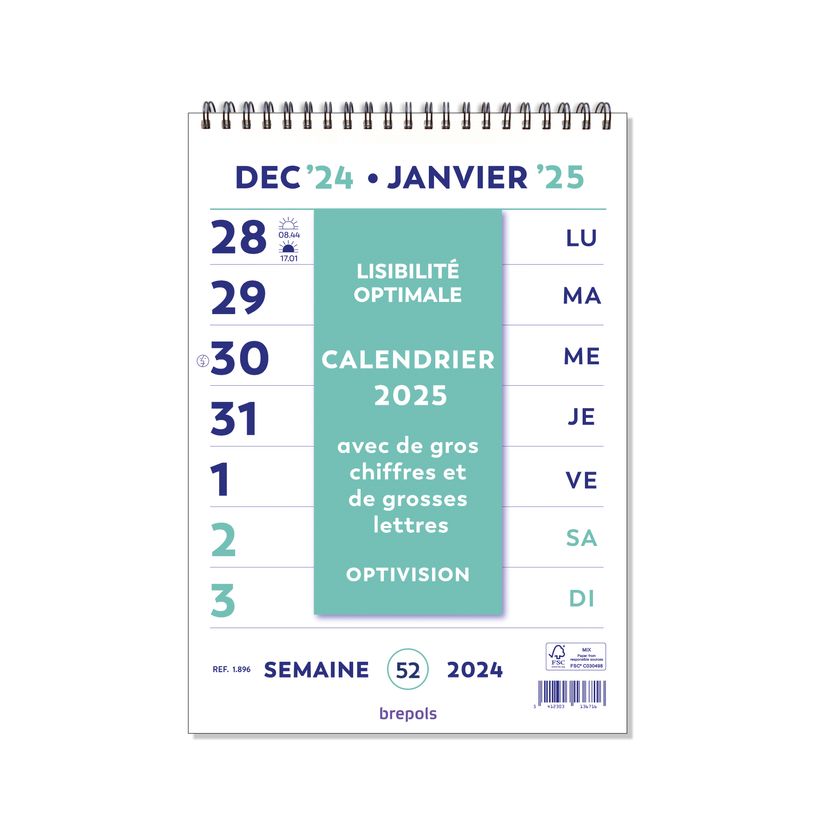 5412303136716-Optivision Wire-O - Calendrier 1 semaine sur 2 pages - caractères agrandis - 21 x 29,7 cm -P_79377639_1-0