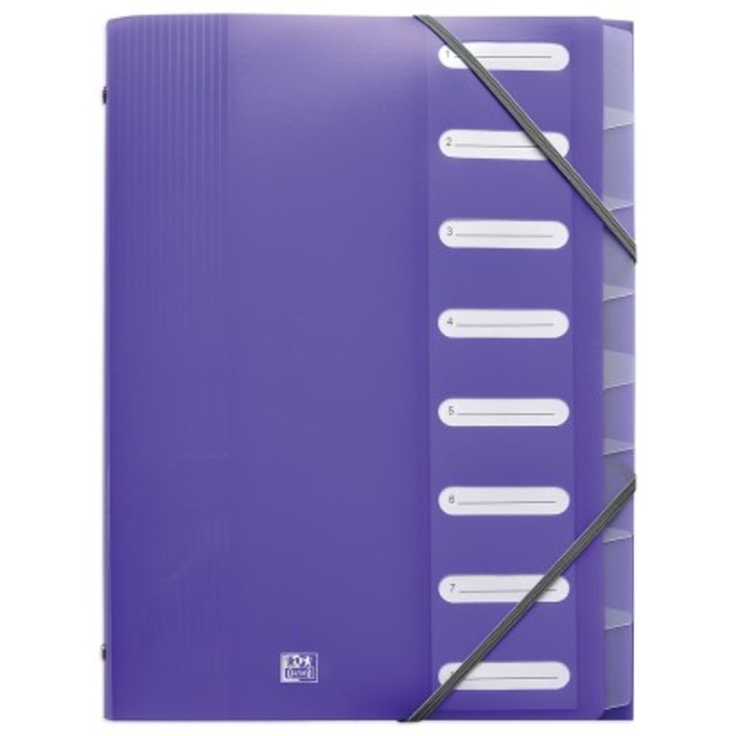 3045050055973-Oxford School Life - Trieur polypro 8 positions - disponible dans différentes couleurs-P_79377687_3-2