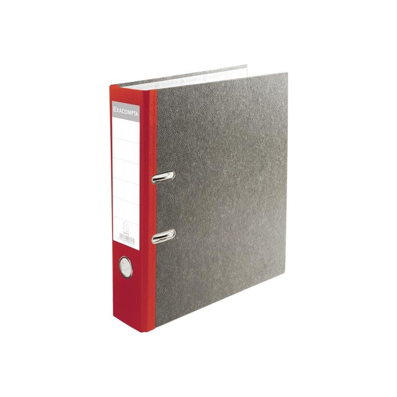 4010960908434-Exacompta - Classeur à levier - Dos 80 mm - A4 - pour 600 feuilles - rouge-P_79377730_1-0
