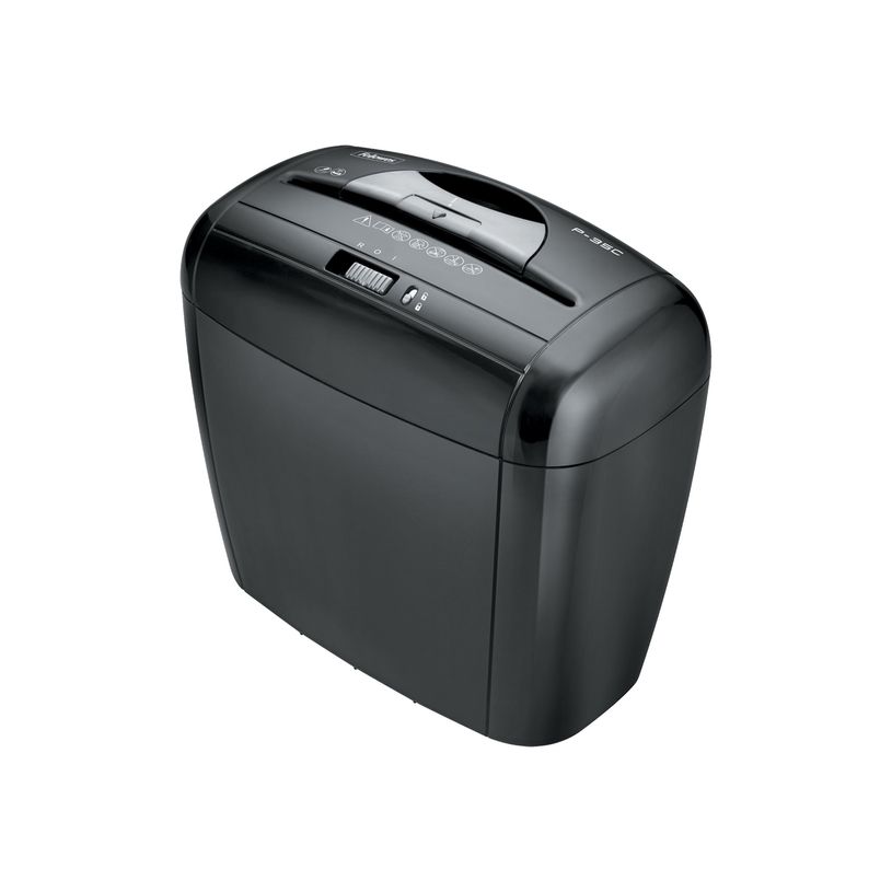 043859645220-Fellowes Office essentiel - Destructeur de documents - coupe croisée - 5 feuilles-P_79380703_2-0