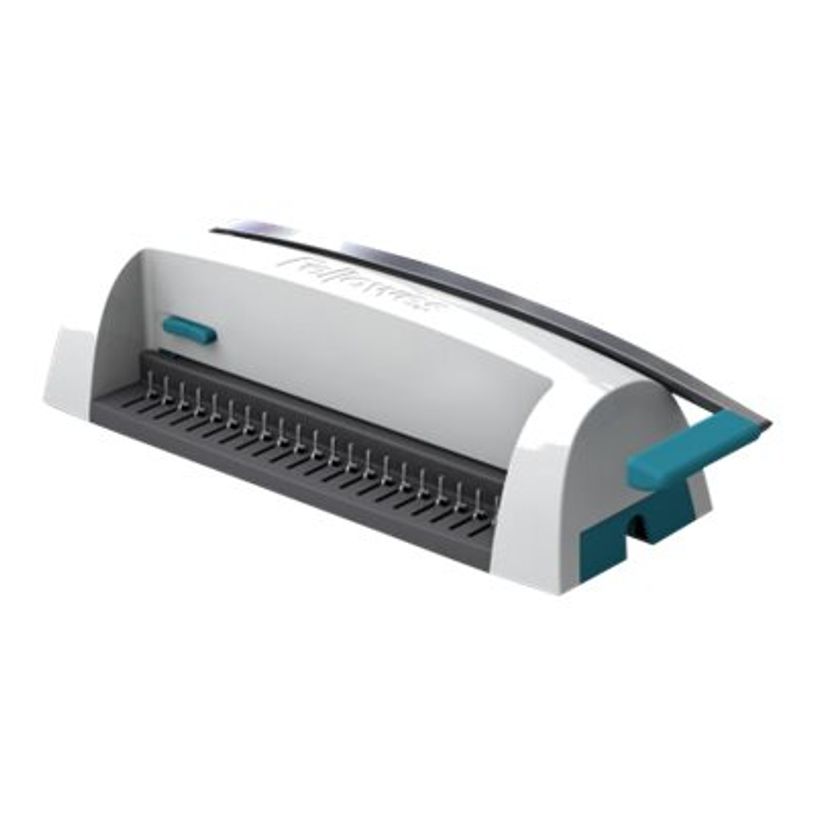 0043859648467-Fellowes Office Essential - machine à relier / relieuse perforeuse manuelle - perfore 10 f-P_79380705_1-0