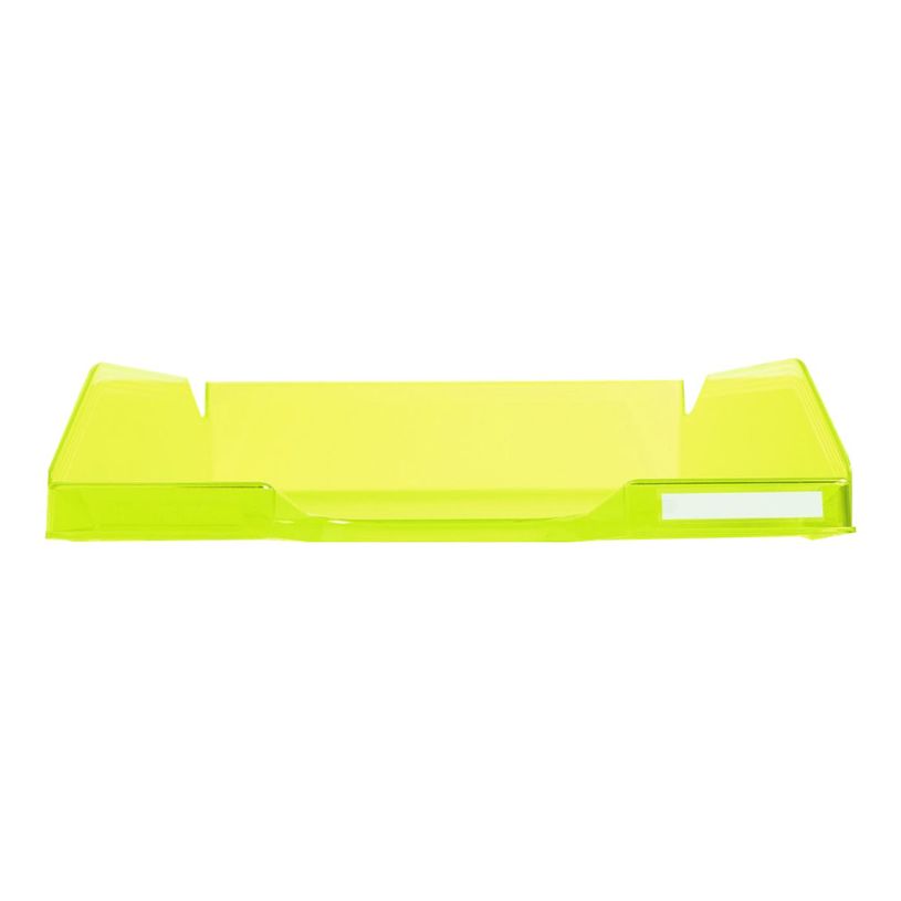 9002493019799-Exacompta COMBO Glossy - Corbeille à courrier vert anis translucide-P_79381568_1-0