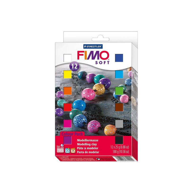 4006608810900-Pâte fimo SOFT - Pack de 10 pains - couleurs assortis - 10 x 57G-P_79383495_1-0