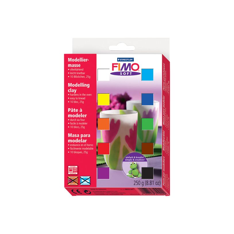 4006608810900-Pâte fimo SOFT - Pack de 10 pains - couleurs assortis - 10 x 57G-P_79383495_2-1