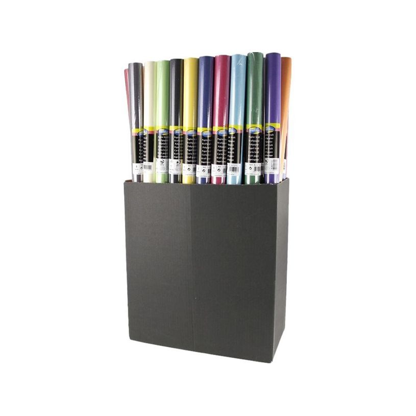 3329680957549-Clairefontaine - Papier cadeau kraft - 70 cm x 3 m - 65 g/m² - disponible dans différente-P_79383858_1-0