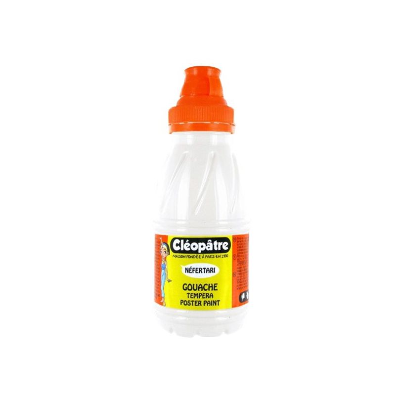 3134725001428-Cléopâtre NÉFERTARI - Peinture gouache - blanc - 250 ml-P_79384105_1-0