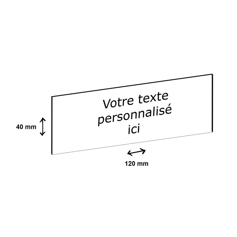 2012348177786-Plaque boîte à lettres personnalisée avec votre texte - 120 x 40 mm - blanche - adhésiv-P_79384158_1-0