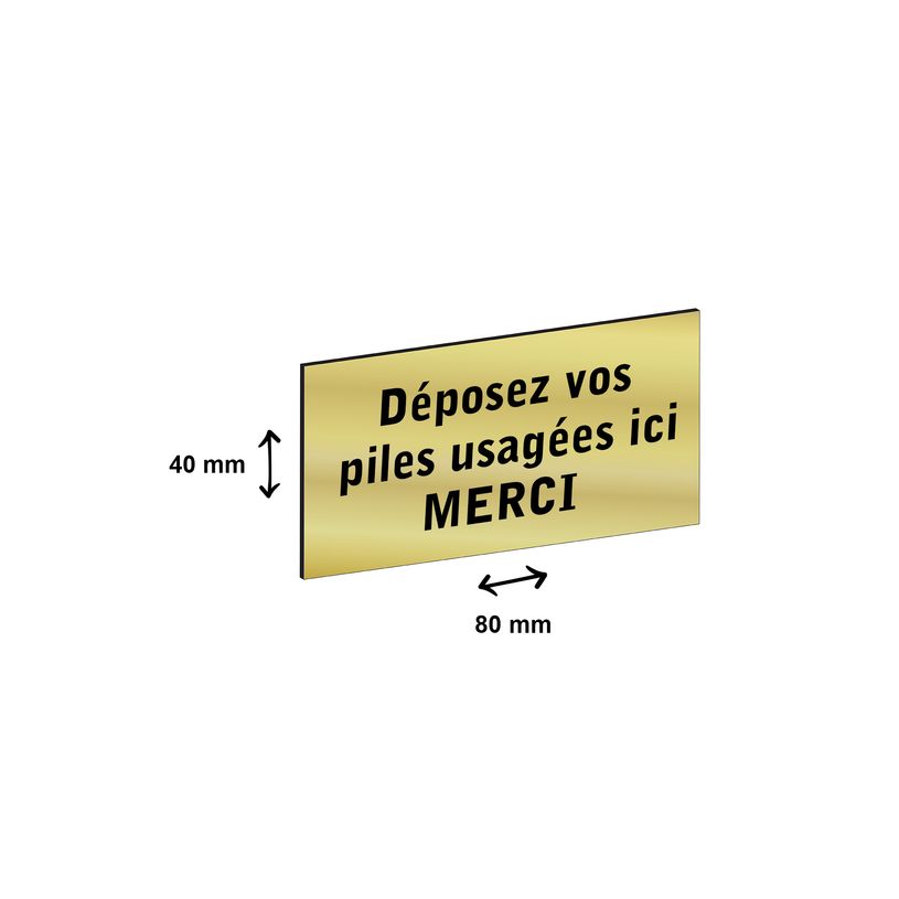 2012348178202-Plaque personnalisée avec votre texte - 80 x 40 mm - dorée - adhésivée prête à poser-P_79384179_2-1