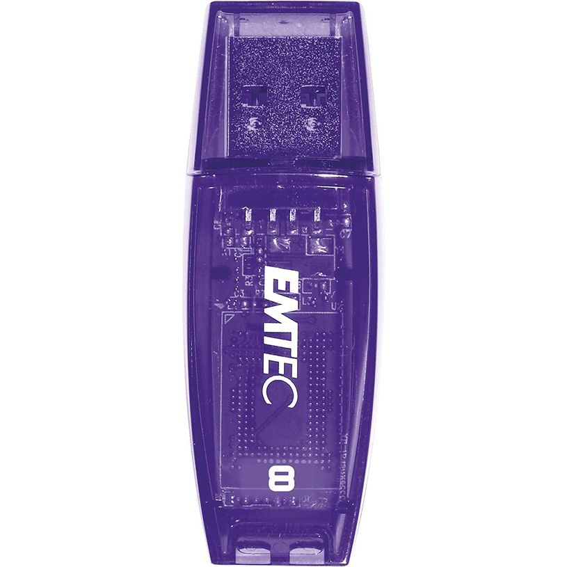 3126170110589-Emtec C410 Color Mix - clé USB 2.0 - 8 Go - violet-P_79384462_3-2