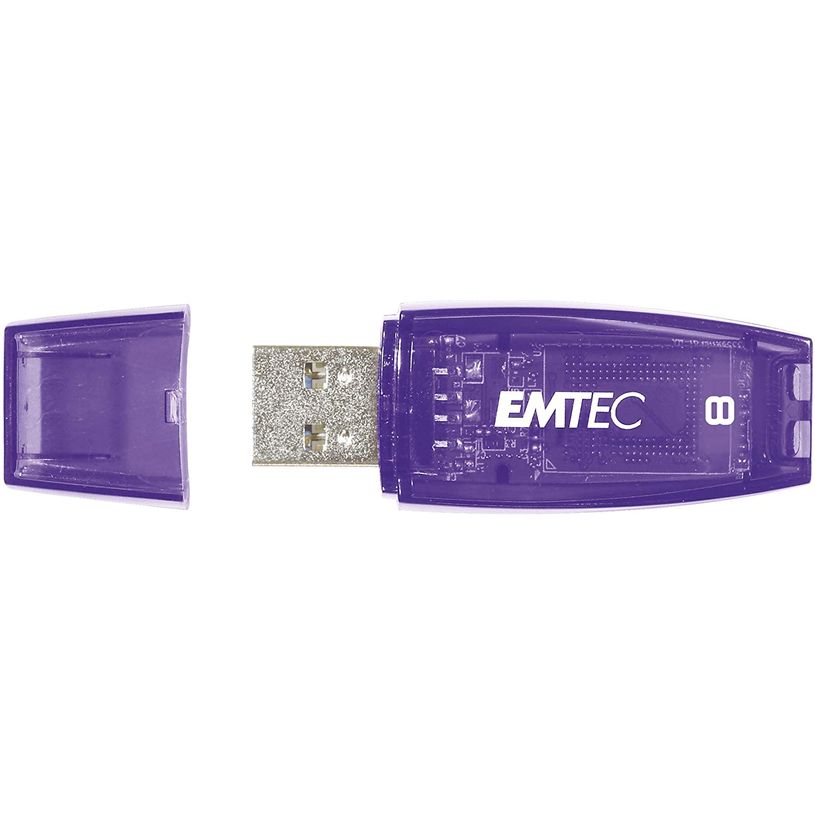 3126170110589-Emtec C410 Color Mix - clé USB 2.0 - 8 Go - violet-P_79384462_5-4