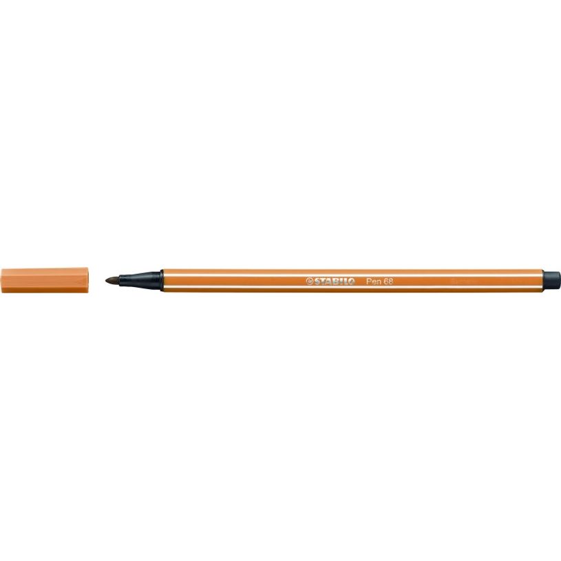 4006381333481-STABILO Pen 68 - Feutre pointe moyenne - ocre foncé-P_79386246_1-0