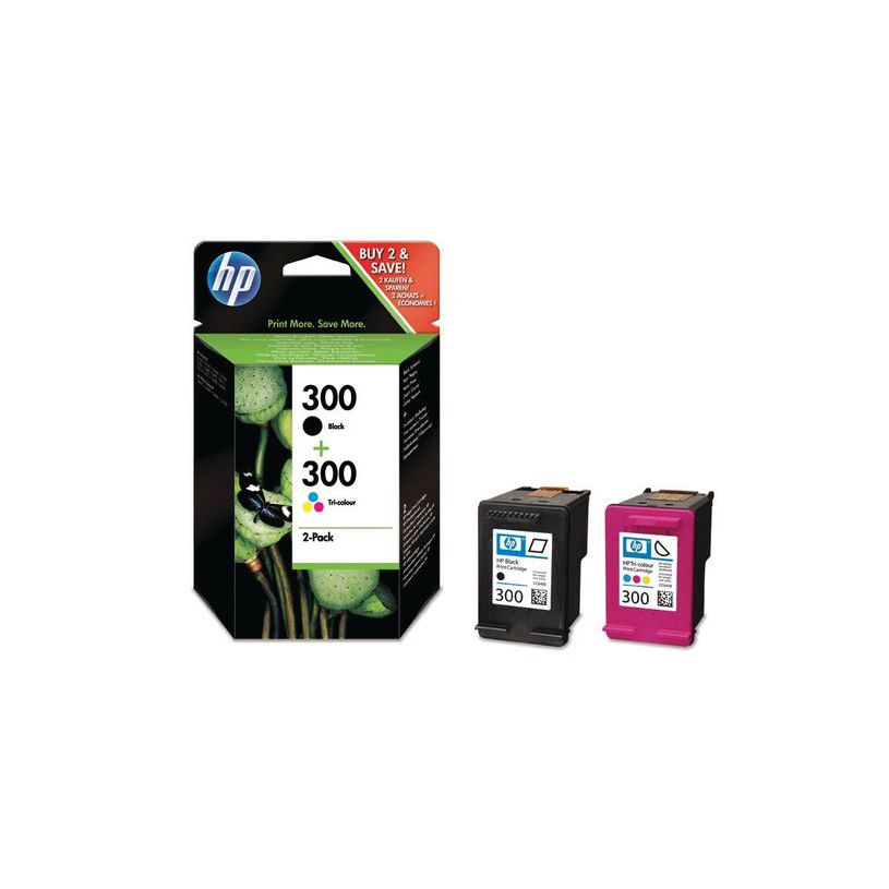 884962770160-HP 300 - Pack de 2 - noir et 3 couleurs - cartouche d'encre originale (CN637EE)-P_79386282_4-1