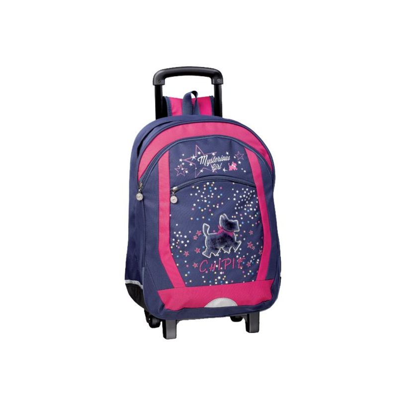 3045050135507-Chipie Mysterious Girl - Sac à dos à roulette - 35 x 49 x 17-P_79387346_1-0