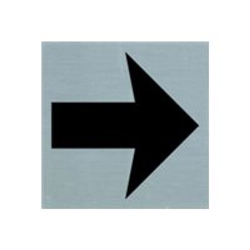 8711234048226-Pickup - Plaque de signalisation -  80 x 80 mm - autocollant - flèche de direction-P_79387927_1-0