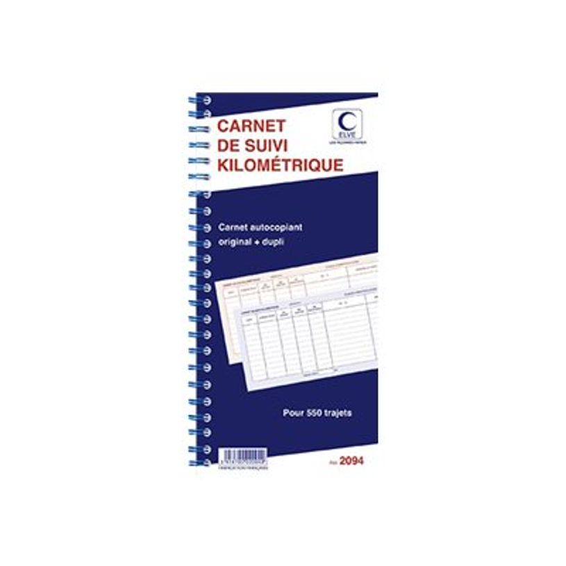 3416790020949-ELVE - Bloc spirale Carnet de suivi kilométrique de véhicules - 50 dupli - 29,7 x 14 cm-P_79388179_1-0