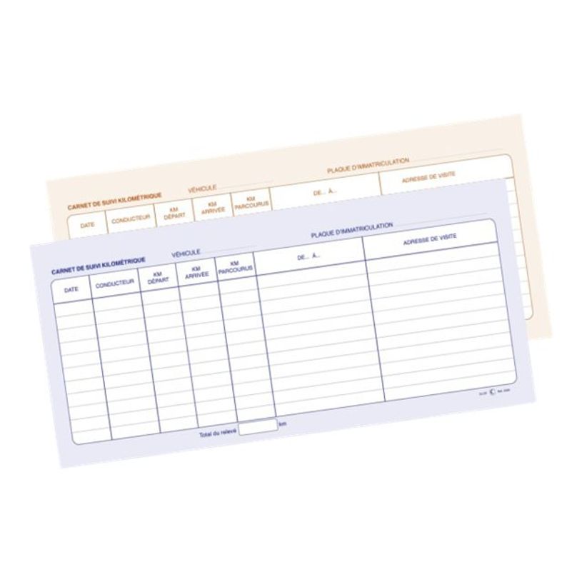 3416790020949-ELVE - Bloc spirale Carnet de suivi kilométrique de véhicules - 50 dupli - 29,7 x 14 cm-P_79388179_2-1
