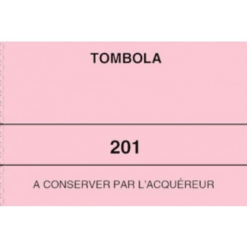 3416790254108-ELVE - 10 Blocs tombola 3 volets de 100 tickets - 50 x 150 mm - numéroté - rose-P_79388188_1-0