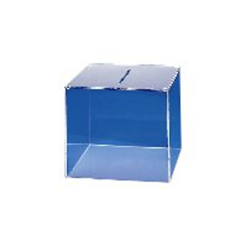 3660412026721-Promocome - Urne de comptoir élémentaire - couvercle amovible - 21 x 21 x 21 cm - incolor-P_79388305_1-0