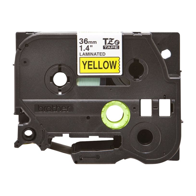 4977766686778-Brother TZe661 - Ruban d'étiquettes auto-adhésives - 1 rouleau (36 mm x 8 m) - fond jaune-P_79388321_5-1