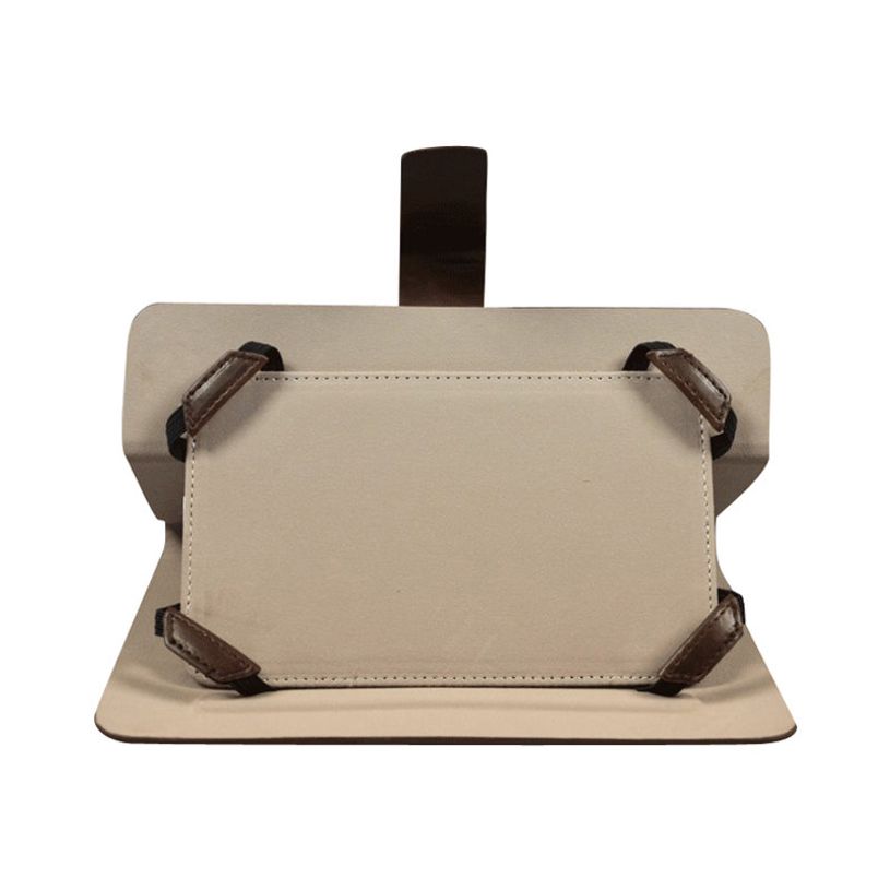 3567042013421-PORT MANILLE - Coque de protection pour tablette - universel - 7 pouces - cuir brun-P_79388642_3-2