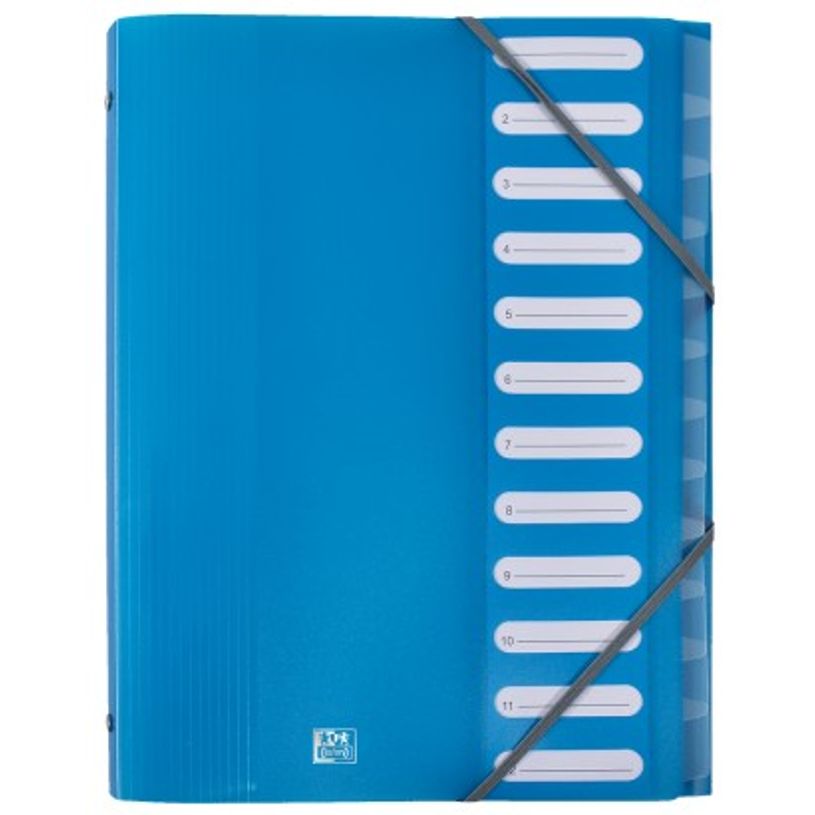 3045050056000-Oxford School Life - Trieur polypro 12 positions - disponible dans différentes couleurs-P_79389221_2-1