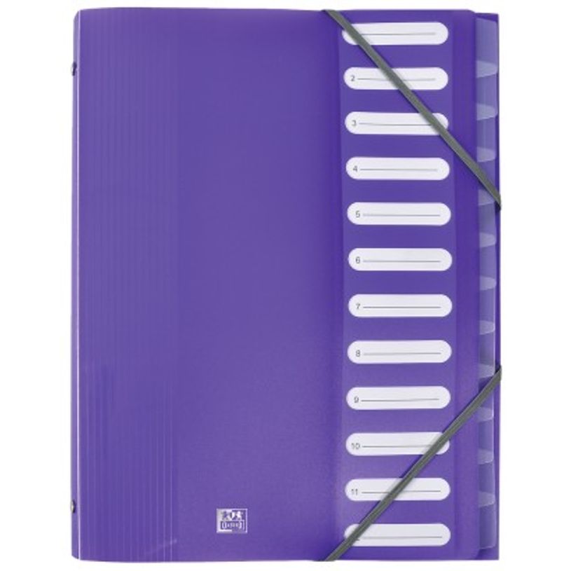 3045050056000-Oxford School Life - Trieur polypro 12 positions - disponible dans différentes couleurs-P_79389221_3-2