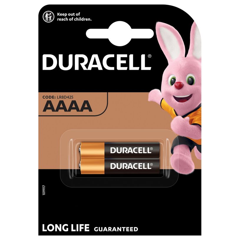 5000394041660-DURACELL LR8D425 - 2 piles alcalines spéciales - AAAA--0