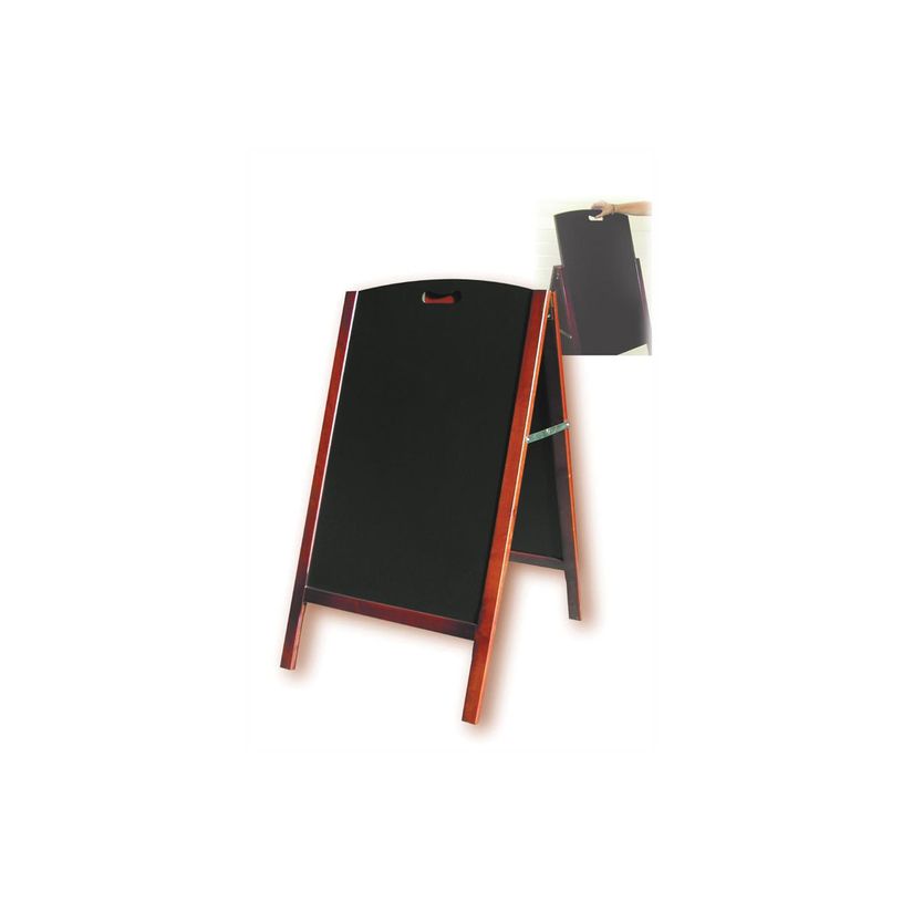 3462620052376-Bequet - Chevalet de trottoir ardoise - cadre bois verni - 115 x 65 cm-P_79390183_3-2