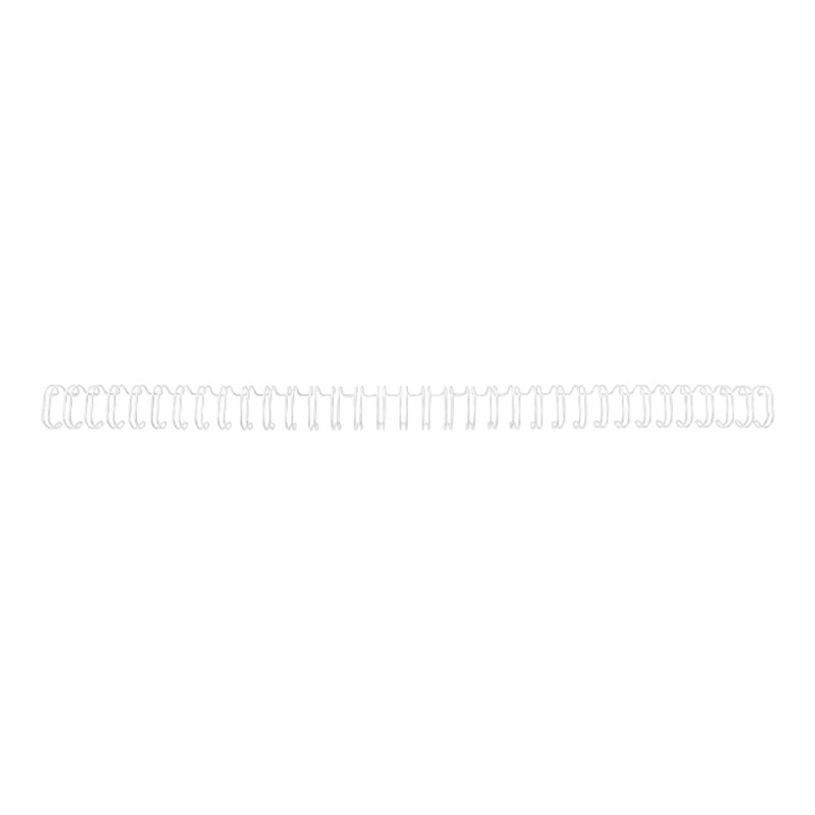 5019577190125-GBC - 100 peignes / anneaux de reliure métalliques - 6 mm - 55 feuilles - blanc -P_79390846_1-0