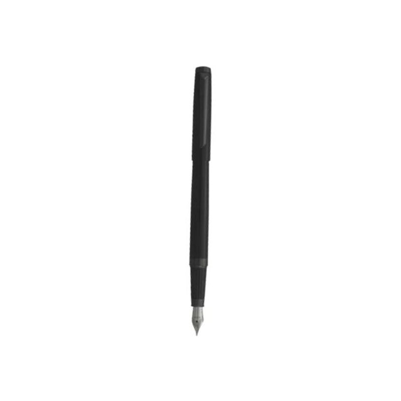 3219911840002-Daniel Hechter New Challenger Basic - Stylo plume - acier noir gun-P_79392367_1-0