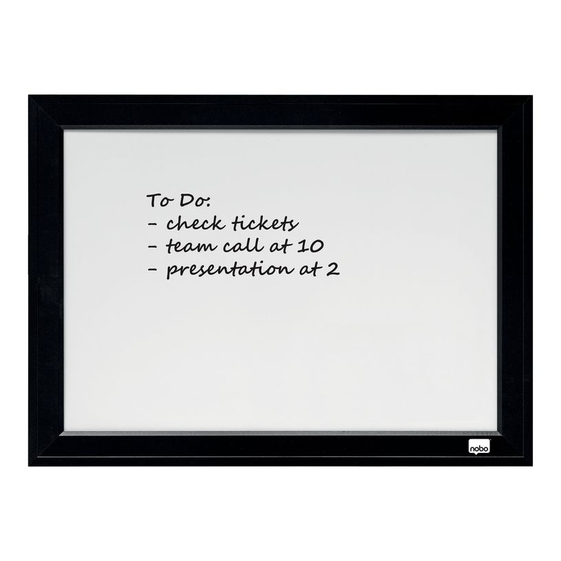 5028252344494-Nobo Quartet - Tableau blanc - montable sur mur - 58,5 x 43 cm - cadre noir-P_79393373_1-0