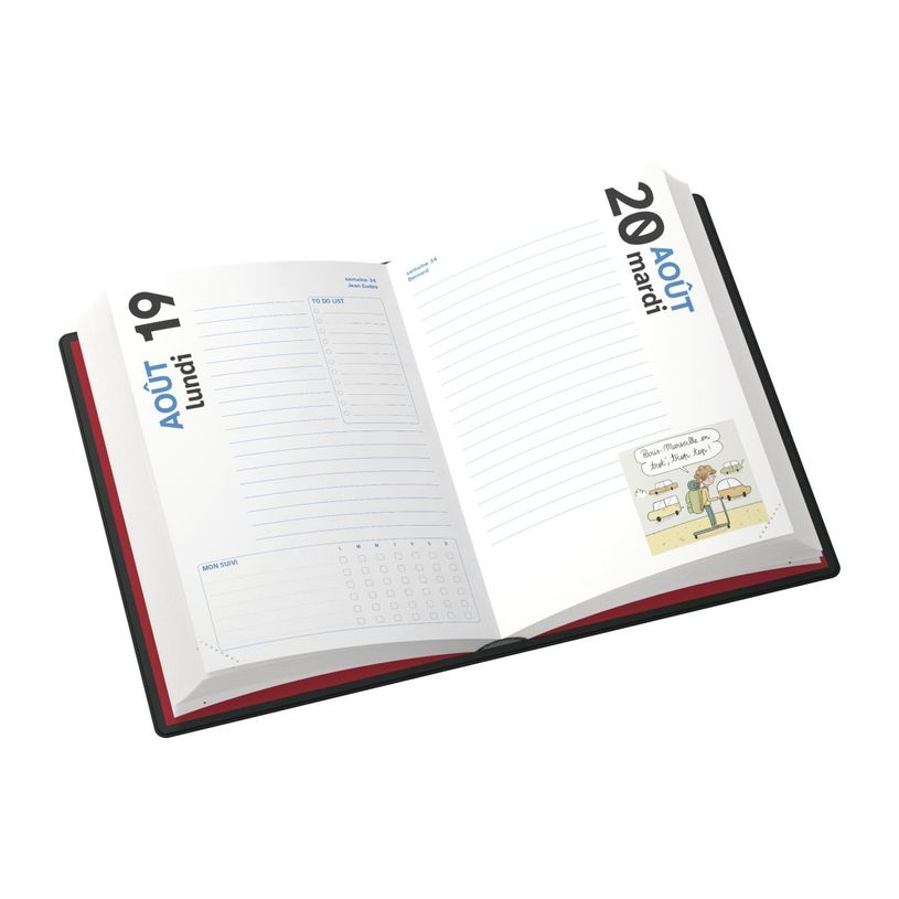 3147281940568-Agenda L'Étudiant Spécial Bac Terminale - 1 jour par page - 12 x 18 cm - noir - Hamelin-P_79395338_4-2