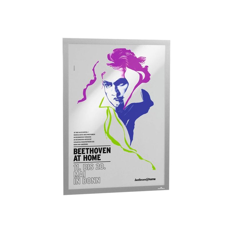 4005546406718-Durable Duraframe Poster - Cadre d'affichage adhésif - A2 - argent-P_79395368_1-0