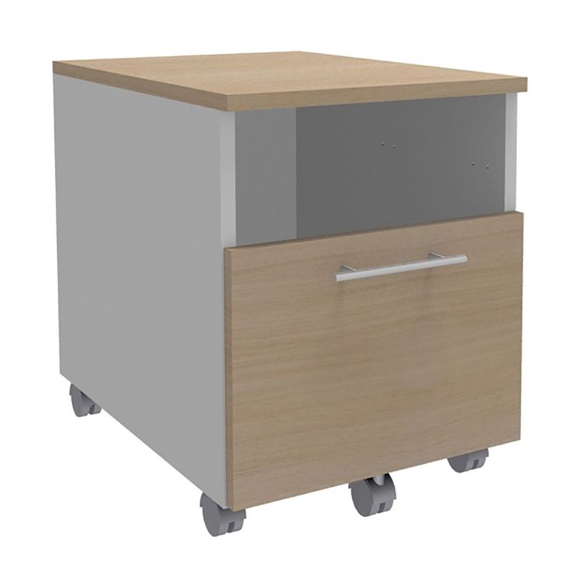 3253310133426-Caisson mobile INEO JET UP Bureau Vallée - L43xH56xP60 cm - 2 Tiroirs dont 1 personnalisable obligatoire - f-P_79395822_2-1
