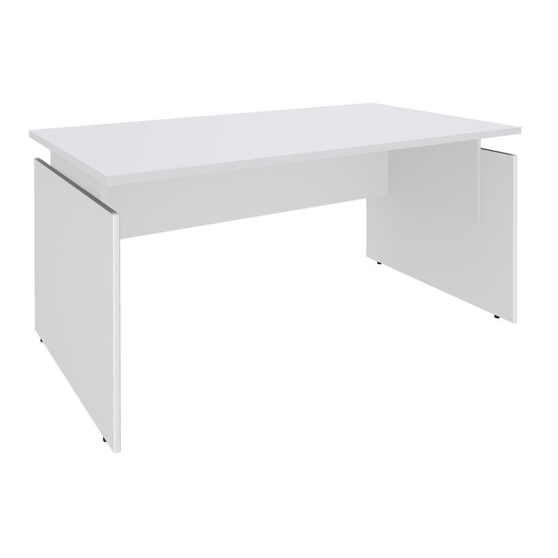 3253310147324-Bureau INEO JET UP Bureau Vallée - Réglable en hauteur - L140 x H74/78/82 x P80 cm - Pieds blanc - pla-P_79395847_1-0