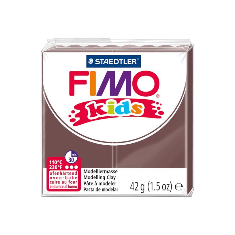 4007817805138-Pâte Fimo Kids  - Marron - 42G-P_79396205_2-1