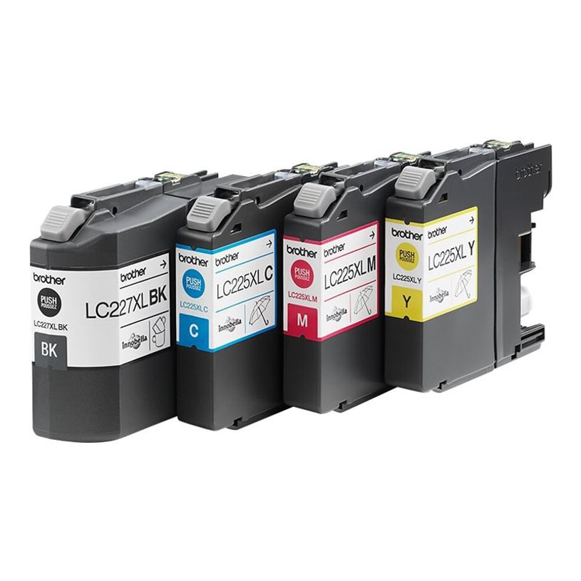 5014047567001-Brother LC225XL/LC227XL - Pack de 4 - noir, cyan, magenta, jaune - cartouche d'encre origin-P_79396510_4-2