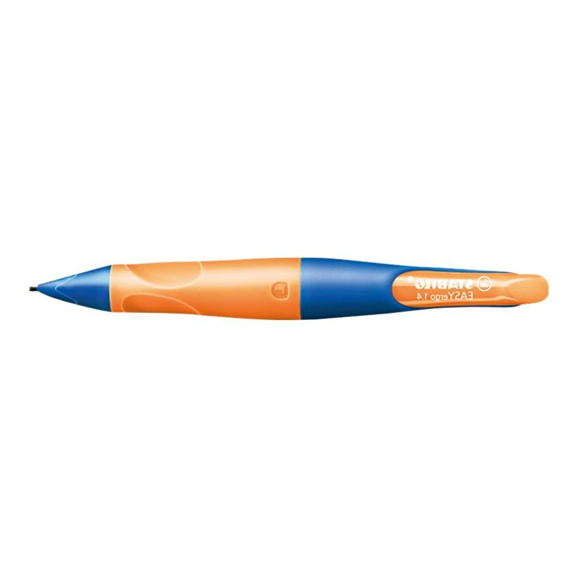 4006381468930-STABILO EASYergo - Porte mines avec 3 mines - HB - 1,4 mm - bleu / orange - gaucher-P_79396684_2-0