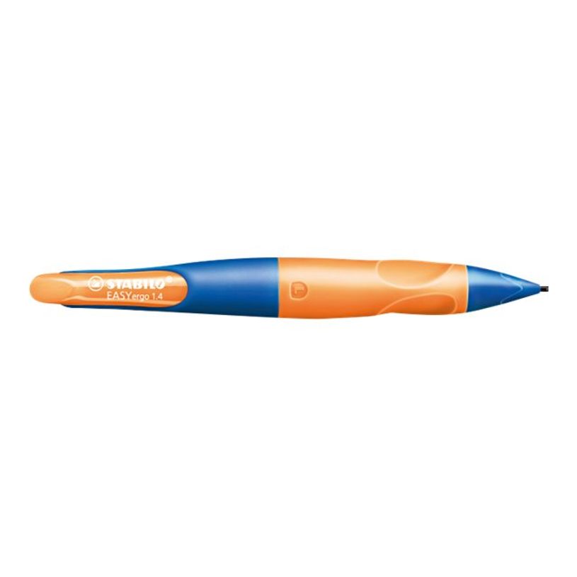 4006381468930-STABILO EASYergo - Porte mines avec 3 mines - HB - 1,4 mm - bleu / orange - gaucher-P_79396684_3-1