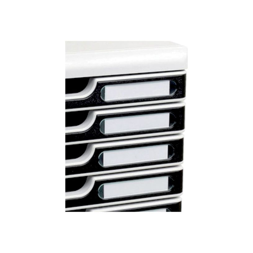 9002493023987-Exacompta Modulo - Module de classement 10 tiroirs - gris lumière/noir-P_79396955_2-1