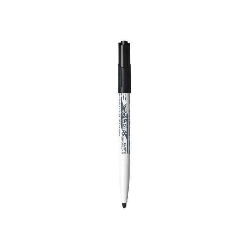 2012349451007-BIC VELLEDA 1741 - Boîte de 12 marqueurs effaçables - pointe ogive - noir-P_79397298_3-2