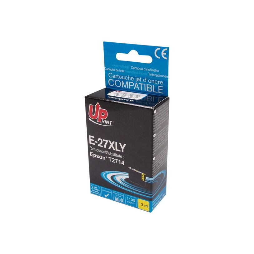 3584770889289-Cartouche compatible Epson 27XL Réveil - jaune - Uprint-P_79397334_1-0