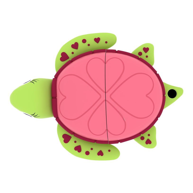 3126170114006-EMTEC Animalitos Marine Range M335 Lady Turtle - clé USB - 8 Go-P_79397399_3-2