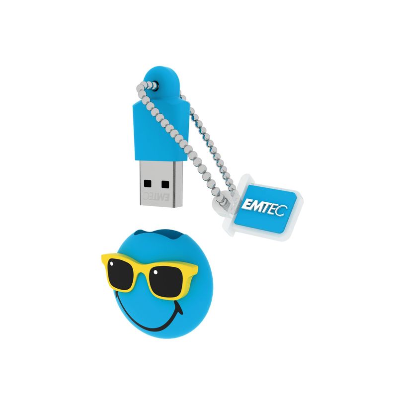3126170125569-EMTEC Smiley World SW109 Mr Hawaii B - clé USB - 8 Go-P_79397565_1-0