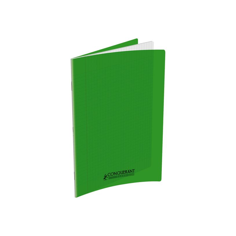 3020120014531-Conquérant Classique - Cahier polypro 24 x 32 cm - 48 pages - grands carreaux (Seyes) - ve-P_79397589_1-0