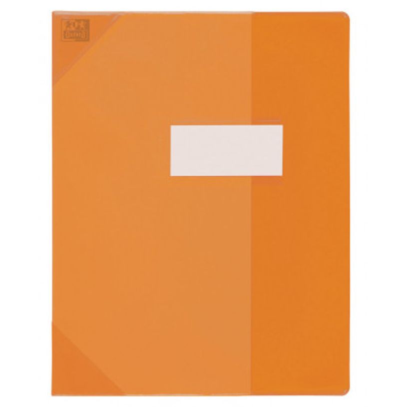 3045050184673-Oxford Strong Line - Protège cahier sans rabat - A4 (21x29,7 cm) - orange translucide-P_79397695_1-0