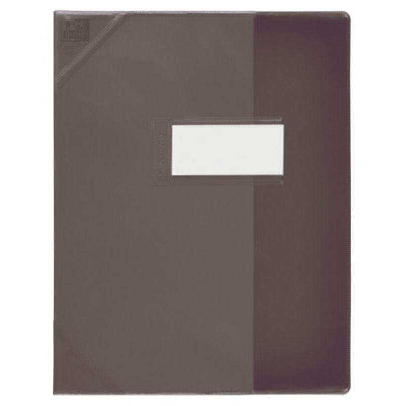 3045050185717-Oxford Strong Line - Protège cahier sans rabat - 24 x 32 cm - noir translucide-P_79397711_1-0