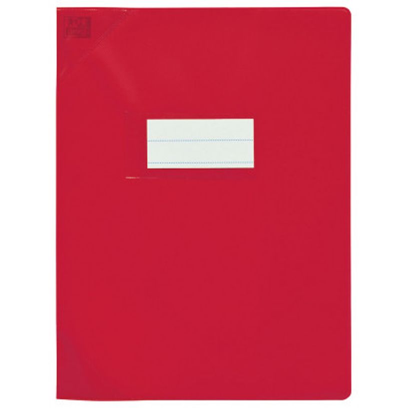 3045050186363-Oxford Strong Line - Protège cahier sans rabat - 24 x 32 cm - rouge opaque-P_79397721_1-0