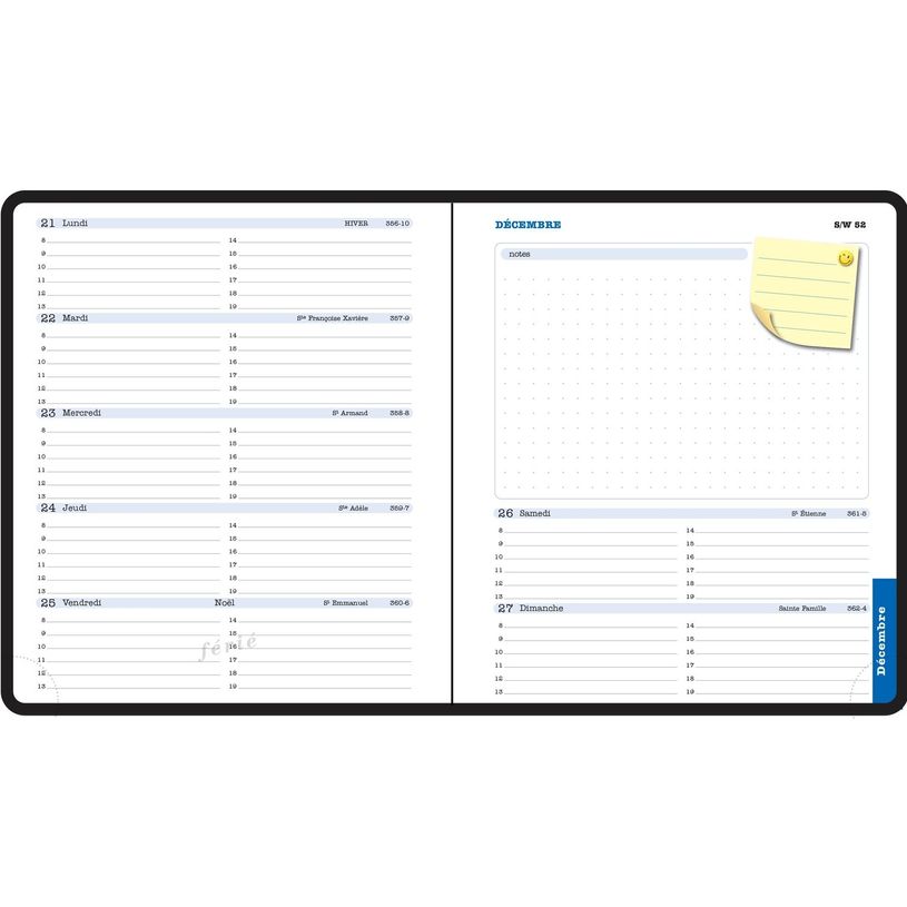 3660942124362-Agenda Flora Lady 18 - 1 semaine sur 2 pages - 15 x 17 cm - disponible dans différentes c-P_79398239_11-7